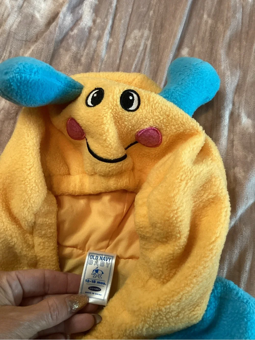 Old Navy Colorful Caterpillar Kids Costume Jacket - Yellow, Blue, Pink, Purple